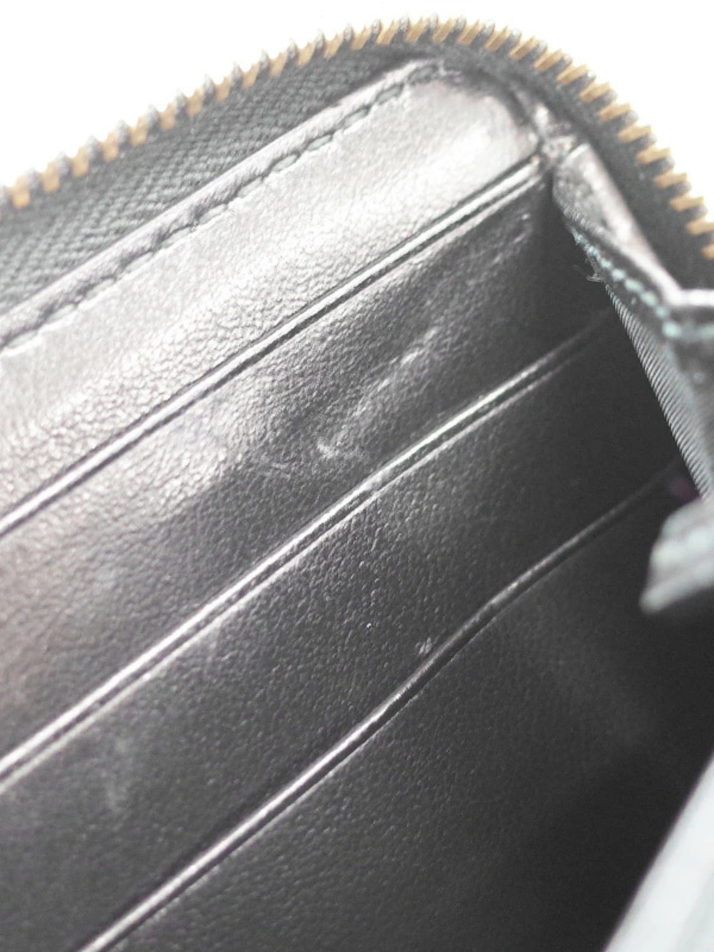Gucci Zipper Zip Round Long Wallet Around - Picture 4 of 5